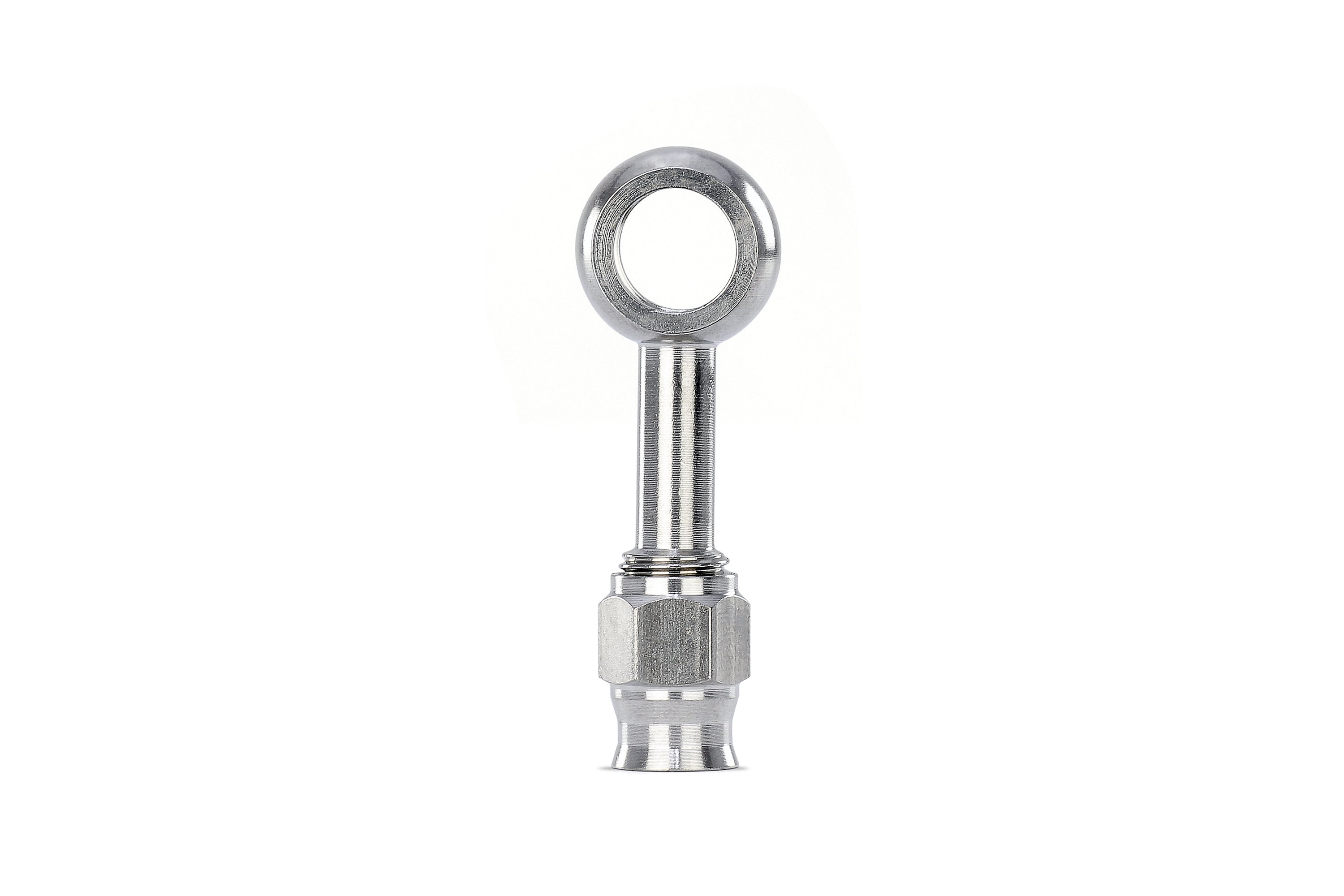 HPS Performance 350 Series AN -3 Push-On Straight Banjo Hose End 350-0003SSB