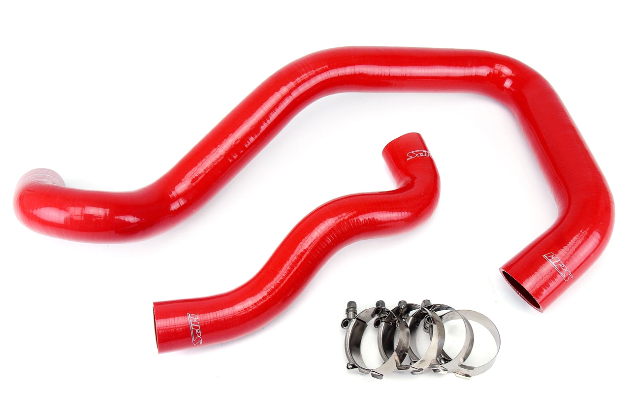 HPS Performance Hps Silicone Radiator Coolant Hose Kit 57 1214 Red Red - 57-1214-RED