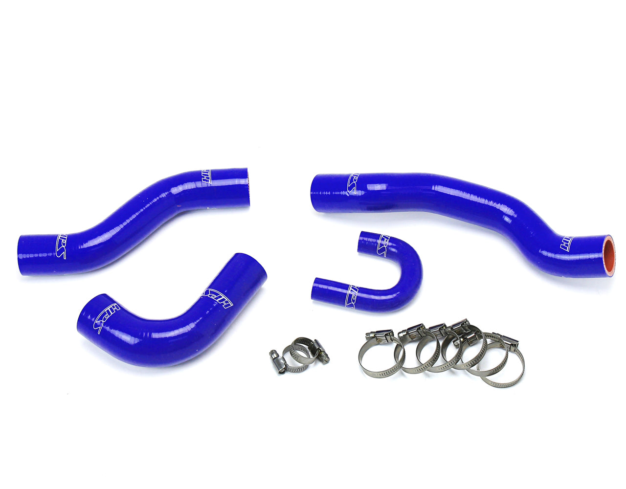 HPS Performance Hps Silicone Radiator Coolant Hose Kit 57 1477 Blue Blue - 57-1477-BLUE