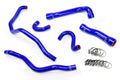 HPS Performance Hps Silicone Radiator And Heater Coolant Hose Kit 57 1543 Blue Blue - 57-1543-BLUE