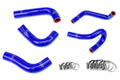 HPS Performance Hps Silicone Radiator And Heater Coolant Hose Kit 57 1412 Blue Blue - 57-1412-BLUE