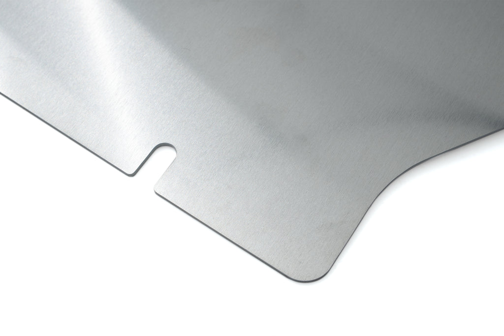 HPS Performance Aluminum Front Undertray Kit SP-105 Brushed - SP-105