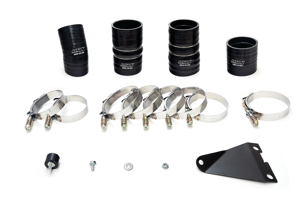 HPS Performance Hot and Cold Side Charge Pipe Kit 17-145P Polished - 17-145P