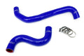 HPS Performance Hps Silicone Radiator Coolant Hose Kit 57 1052 Blue Blue - 57-1052-BLUE