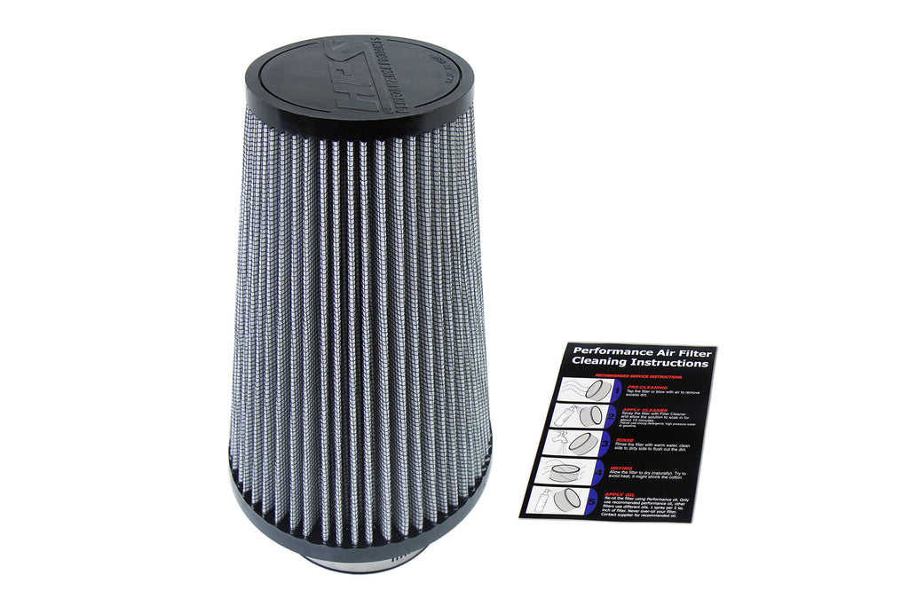 HPS Performance Air Filter 3-1/2" ID, 9" Element Length, 10-1/2" Overall Length, HPS-4299