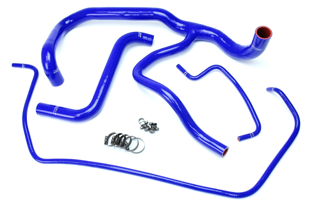 HPS Performance Hps Silicone Radiator Coolant Hose Kit 57 1594 R Blue Blue - 57-1594R-BLUE