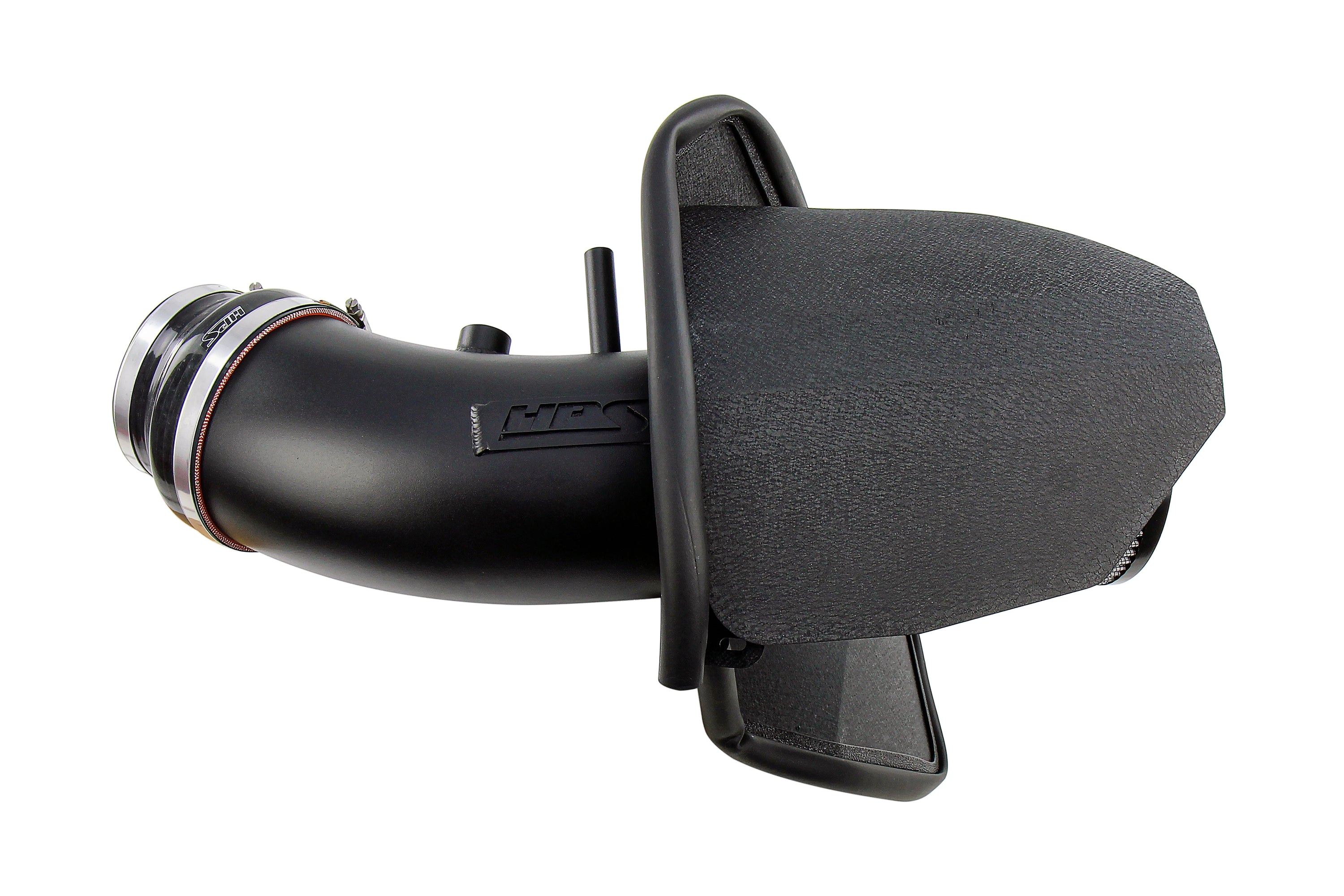 HPS Performance Air Intake Kit With Heat Shield 827-681WB Black - 827-681WB