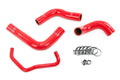 HPS Performance Hps Silicone Radiator And Expansion Tank Coolant Hose Kit 57 1842 Red Red - 57-1842-RED
