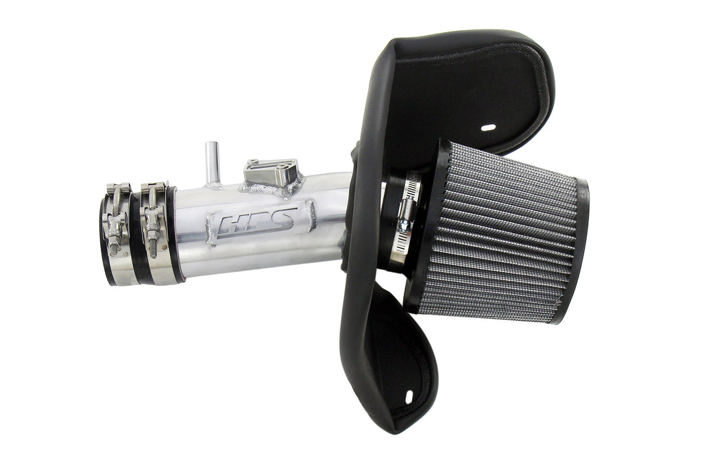 HPS Performance Air Intake Kit With Heat Shield 827-701P Polished - 827-701P