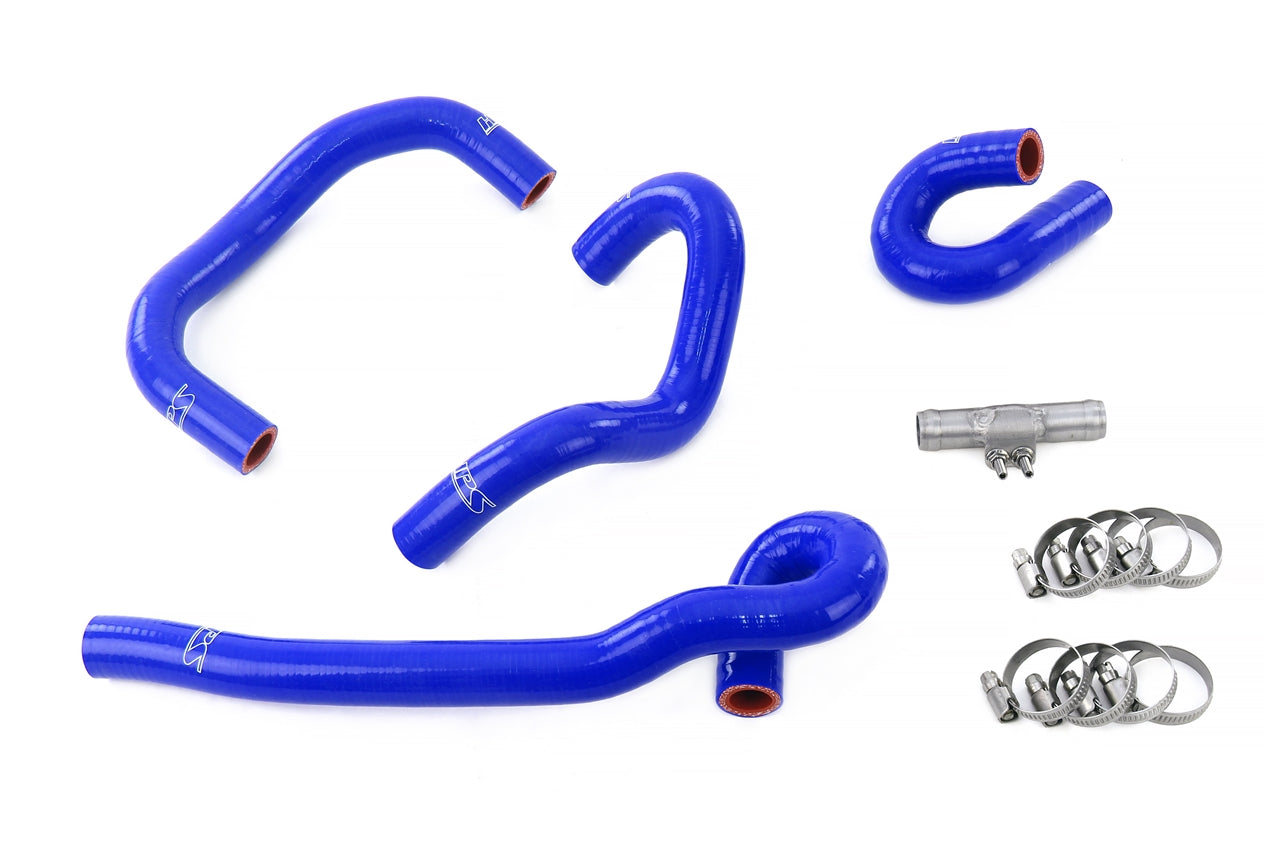 HPS Performance Hps Silicone Heater Coolant Hose Kit 57 2093 Blue Blue - 57-2093-BLUE