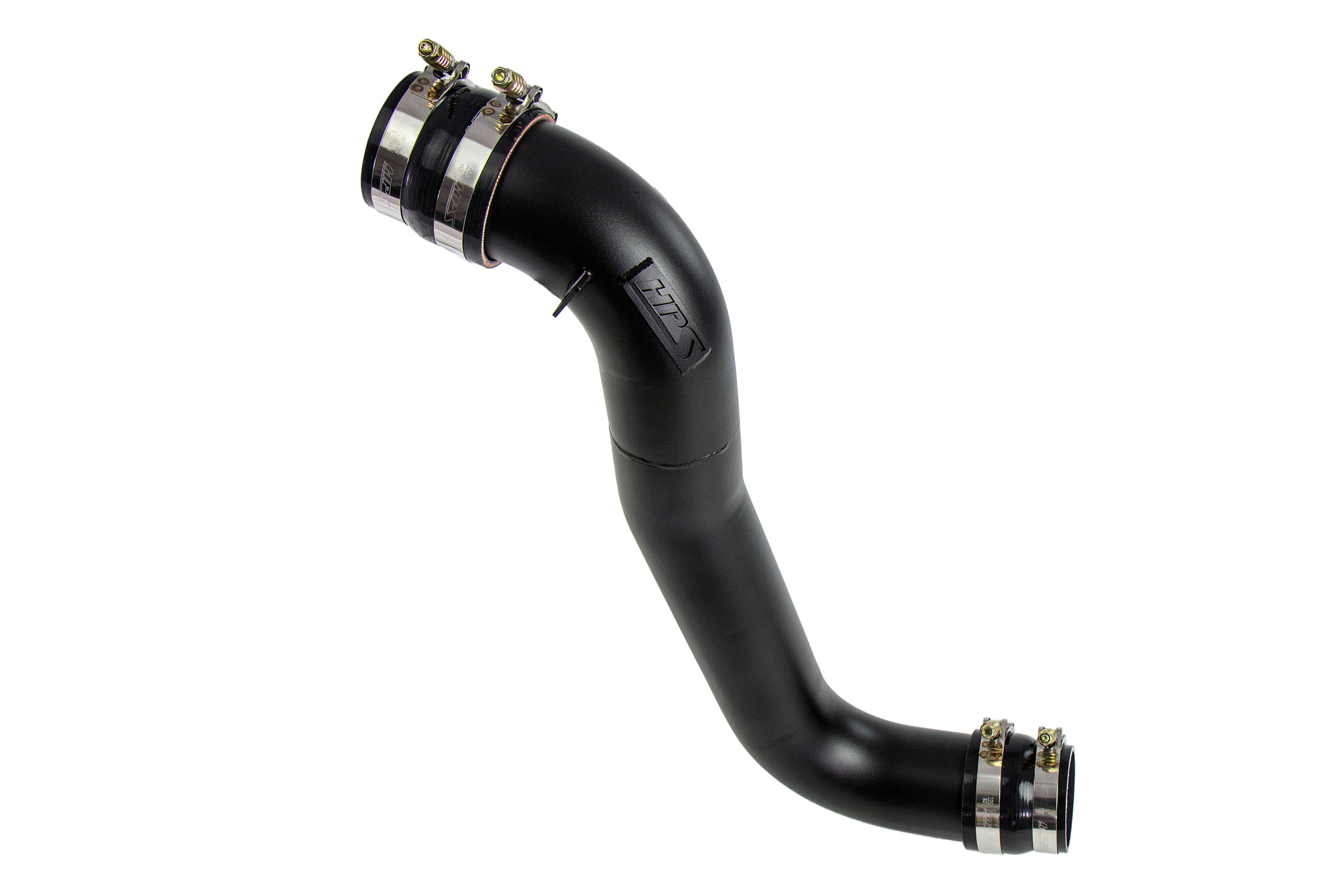 HPS Performance Cold Side Charge Pipe Kit 17-125WB Black - 17-125WB