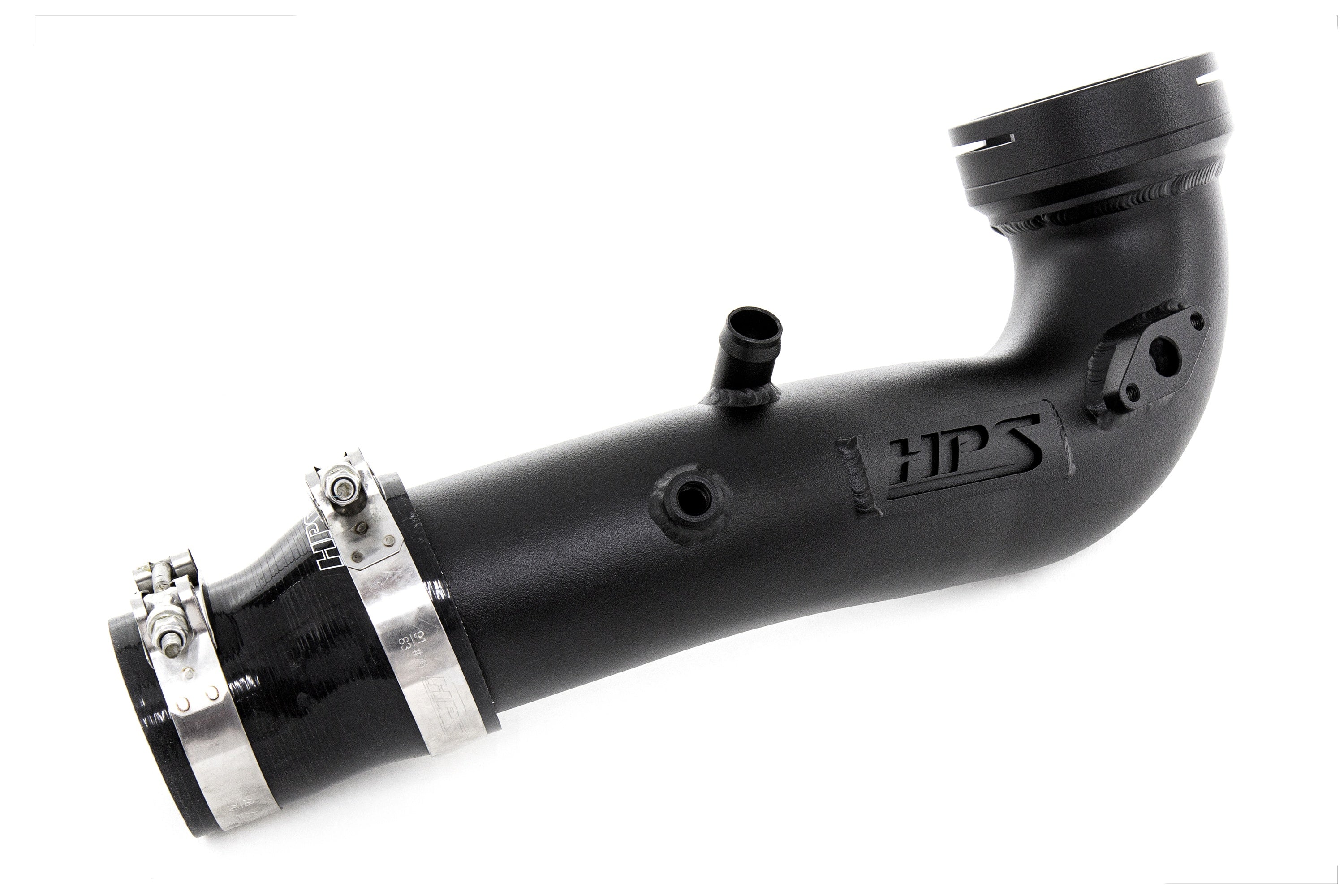 HPS Performance Cold Side Charge Pipe Kit 17-127WB Black - 17-127WB
