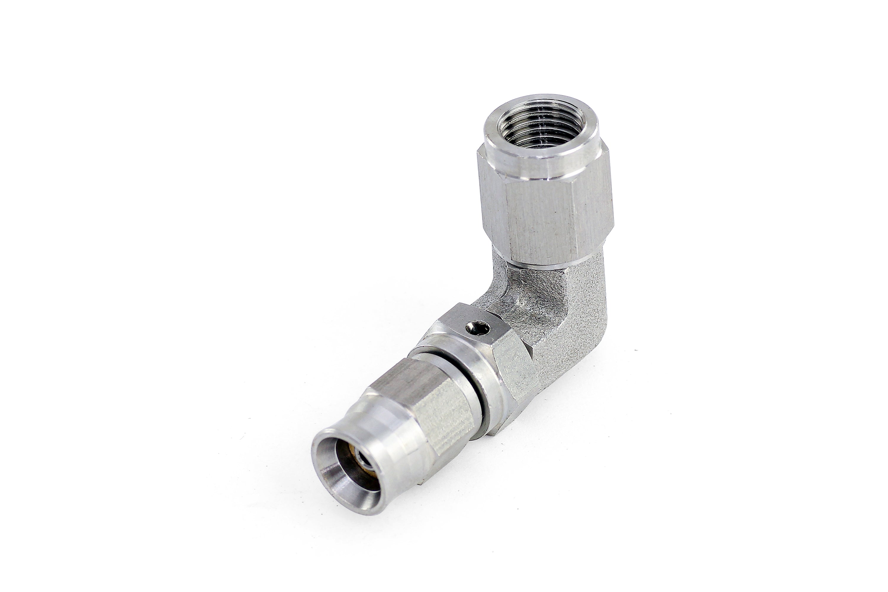 HPS Performance 350 Series AN -3 Push-On 90 Degree Hose End 350-9003SS