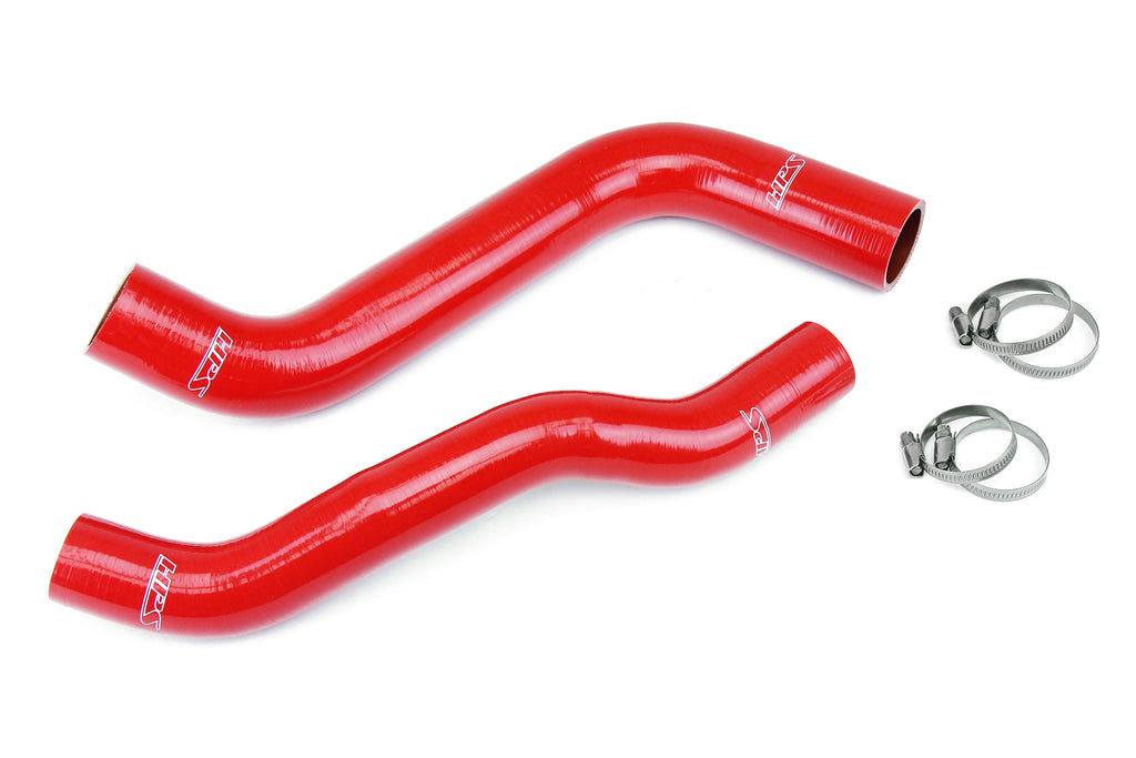 HPS Performance Hps Silicone Radiator Coolant Hose Kit 57 1835 Red Red - 57-1835-RED