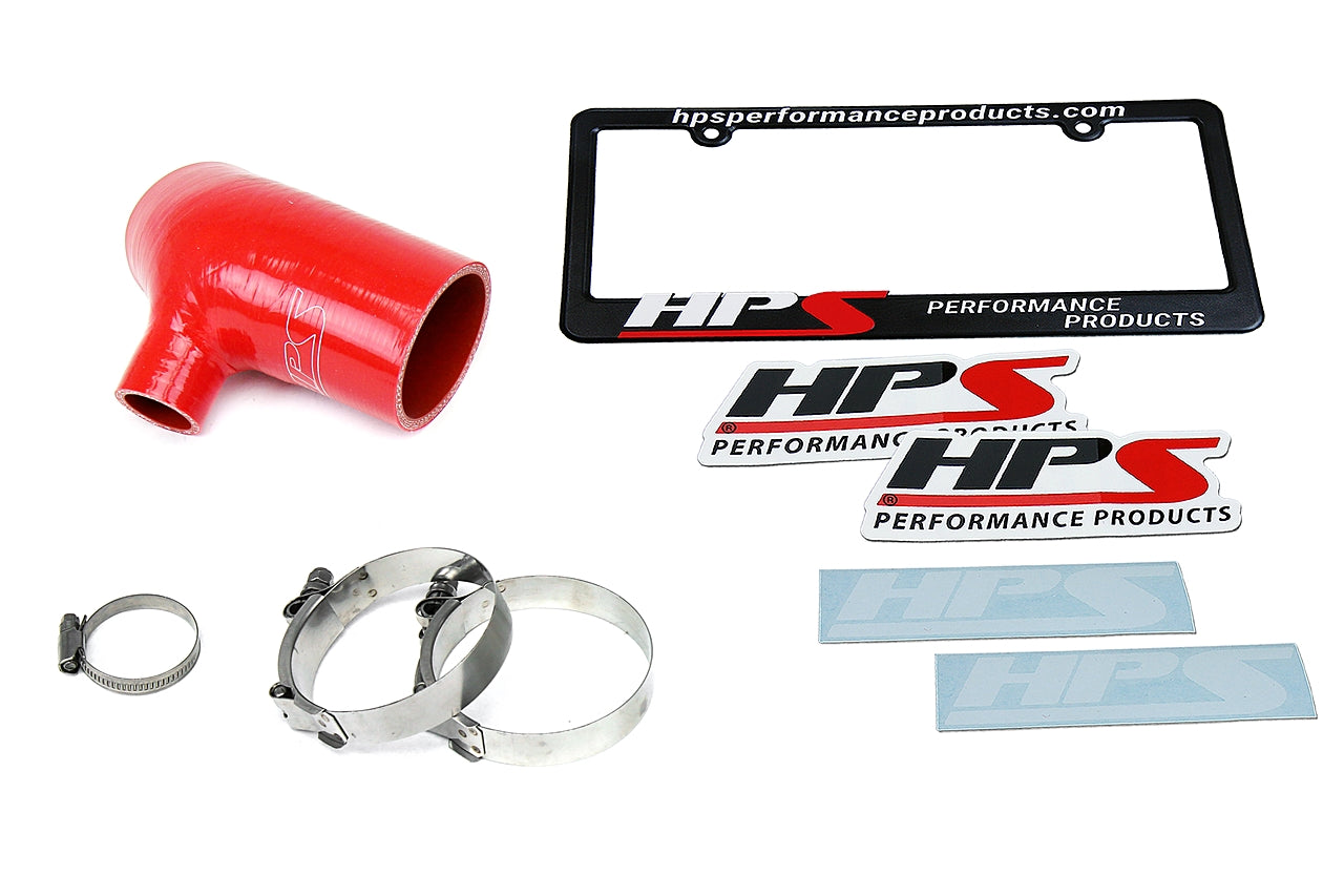 HPS Performance Hps Silicone Air Intake Kit 57 1544 Red Red - 57-1544-RED