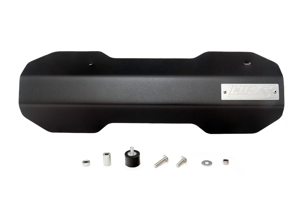 HPS Performance Hps Aluminum Belt Cover 71 101 Wb, Black - 71-101WB