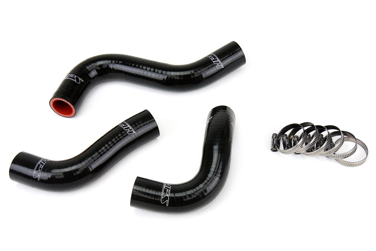 HPS Performance Hps Silicone Radiator Coolant Hose Kit 57 1029 Blk Black - 57-1029-BLK