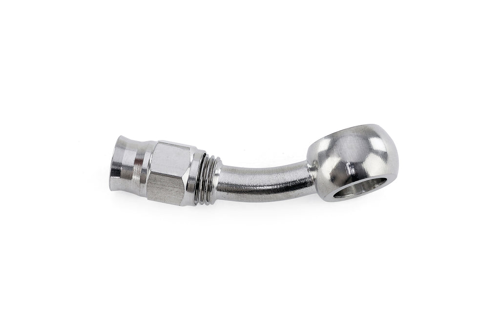 HPS Performance 350 Series AN -3 Push-On 20 Degree Banjo Hose End 350-2003SSB