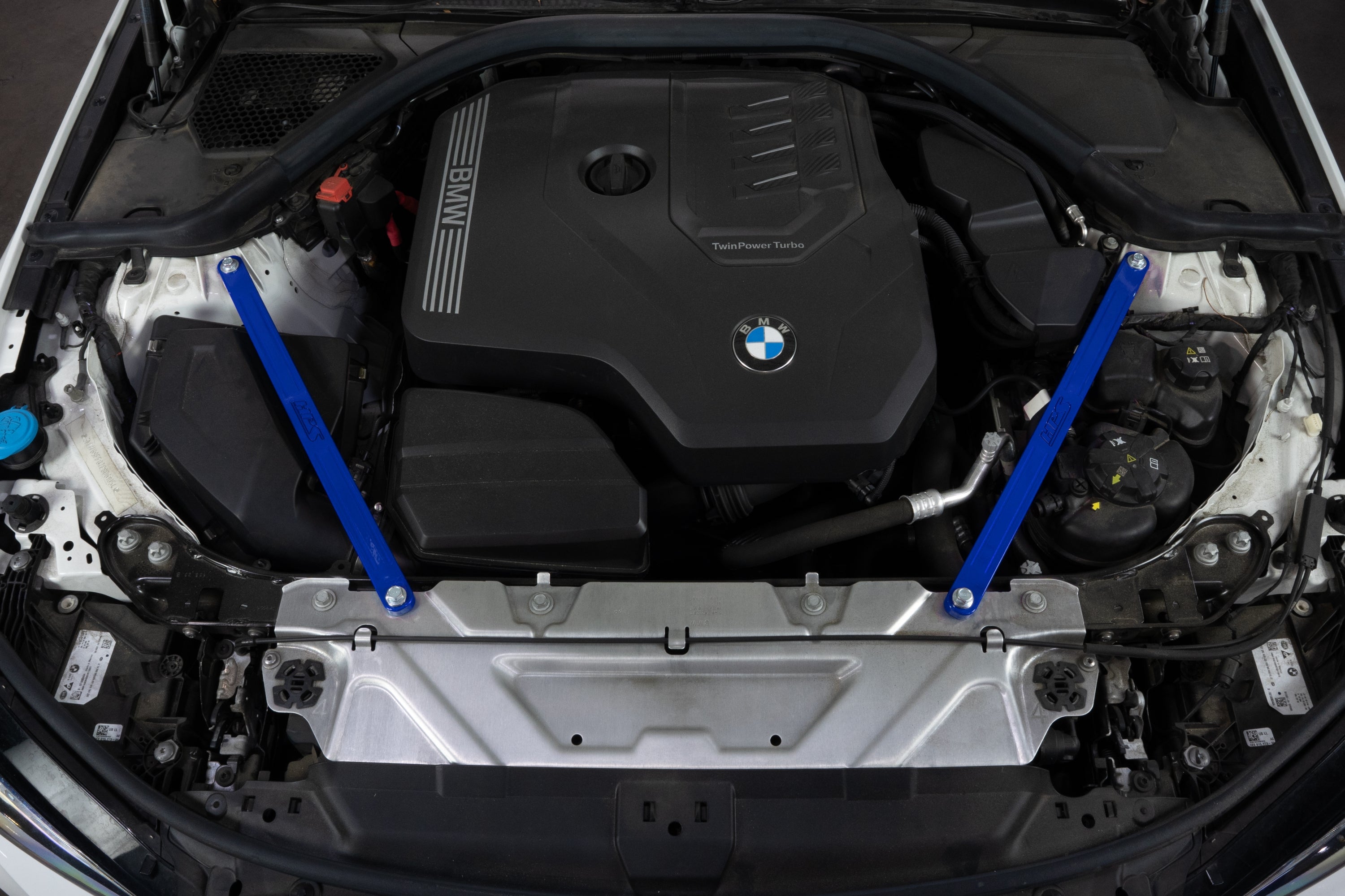 HPS Performance Front Strut Bar 42-115BL Blue - 42-115BL