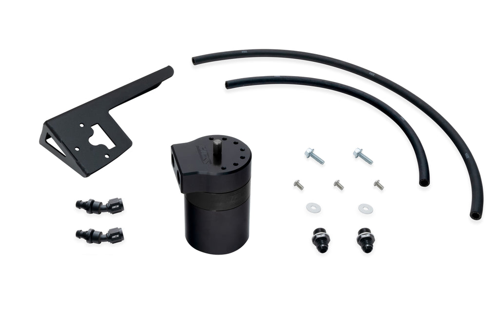 HPS Performance Oil Catch Can Kit 860-018WB, Black - 860-018WB