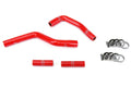 HPS Performance Hps Silicone Radiator Coolant Hose Kit 57 1350 Red Red - 57-1350-RED