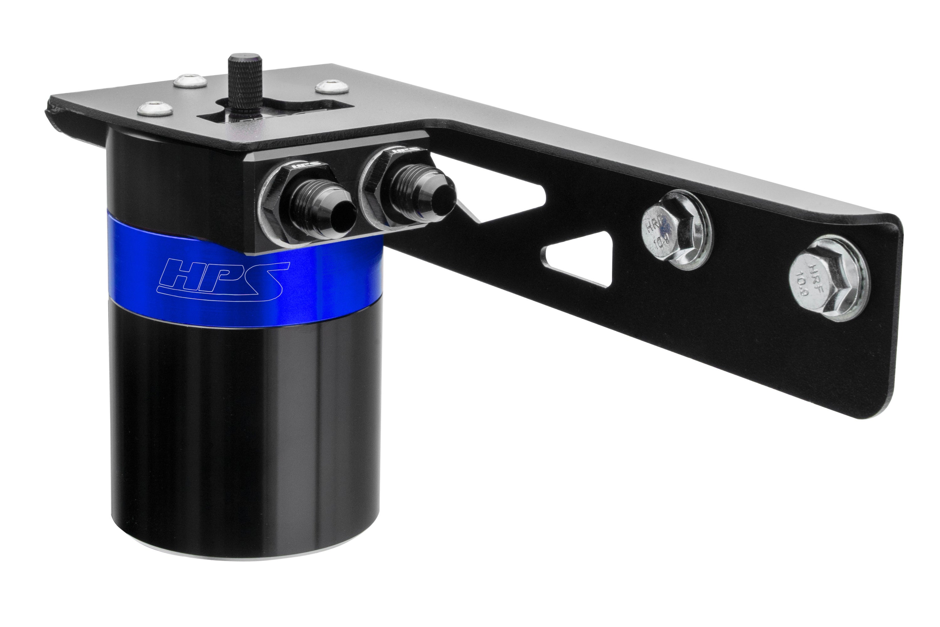 HPS Performance Oil Catch Can Kit 860-018BL, Blue - 860-018BL