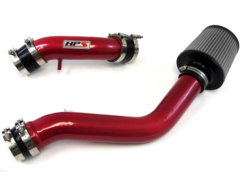 HPS Performance Cold Air Intake Kit 837-142R Red - 837-142R