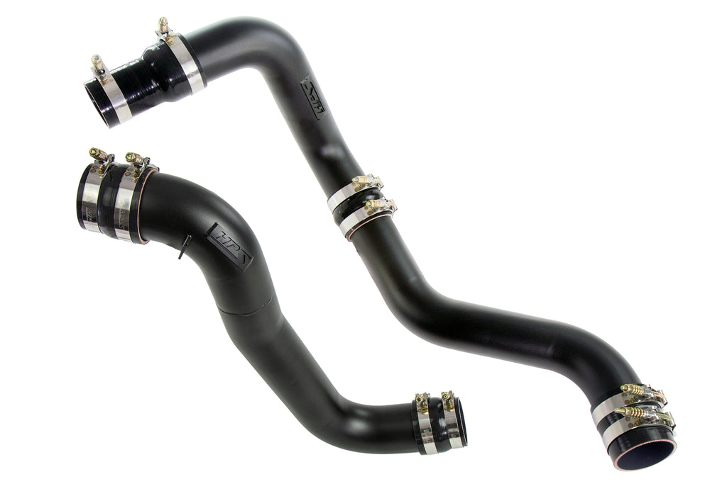 HPS Performance Hot and Cold Side Charge Pipe Kit 17-138WB Black - 17-138WB