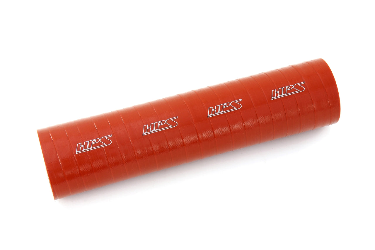 HPS Performance Hps Ultra High Temperature Resistant Silicone Straight Tube 5/16" Id, 1 Foot Length St 032 Hot Orange - ST-032-HOT