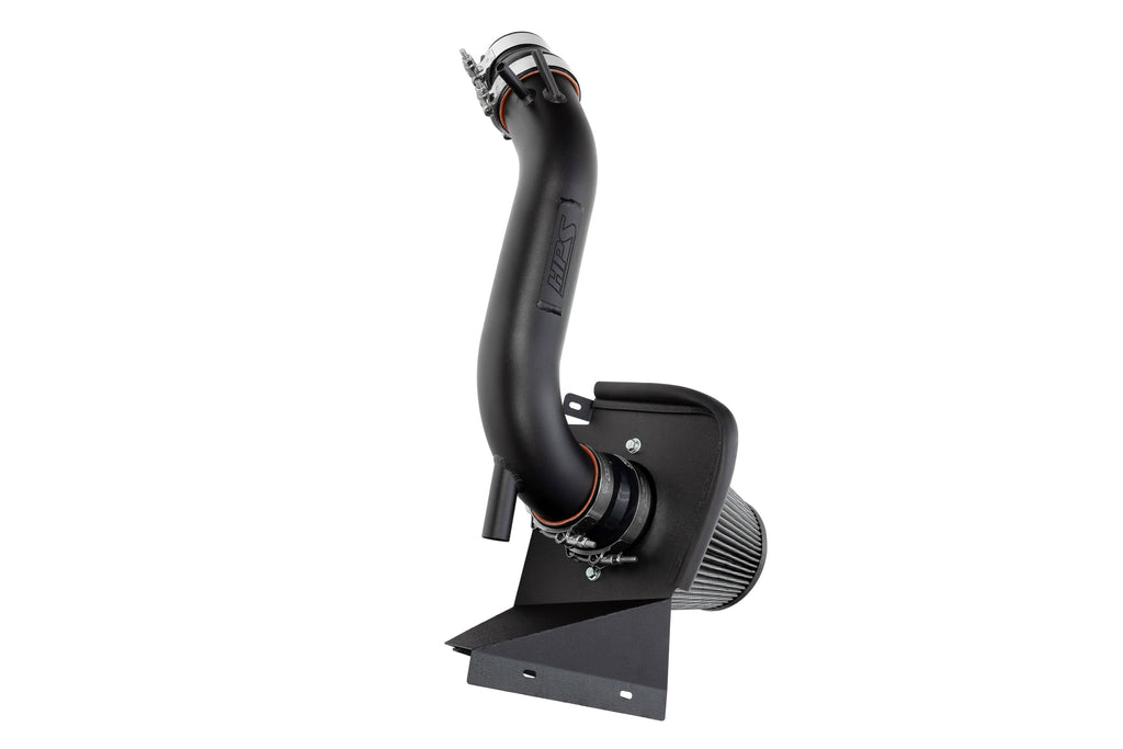 HPS Performance Air Intake Kit With Heat Shield 827-721WB Black - 827-721WB
