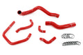 HPS Performance Hps Silicone Radiator And Heater Coolant Hose Kit 57 2147 Red Red - 57-2147-RED
