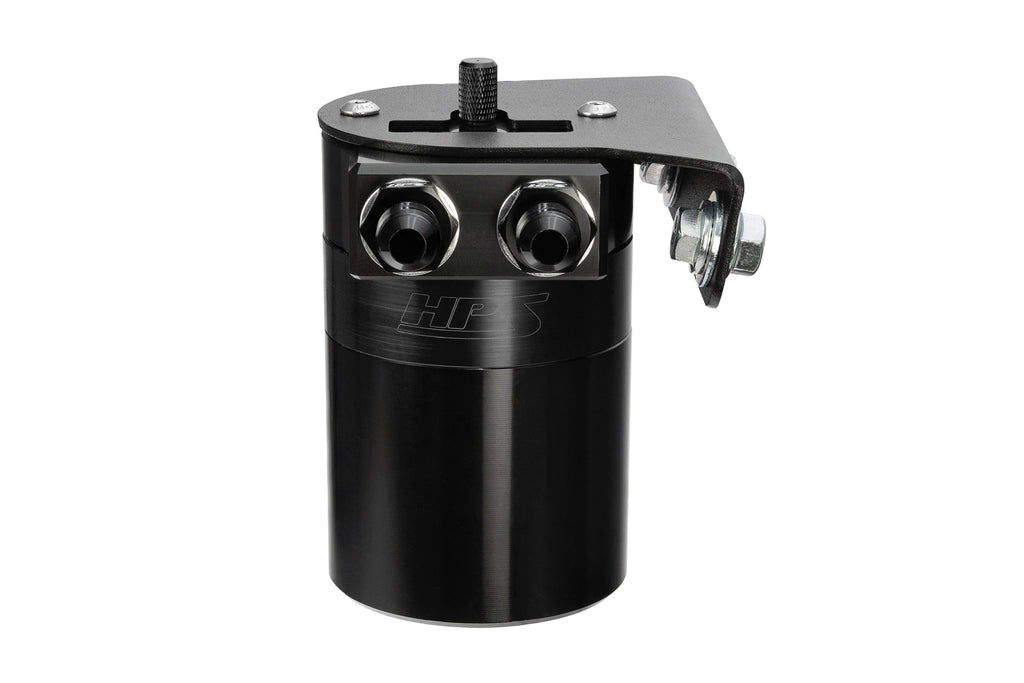 HPS Performance Oil Catch Can Kit 860-019WB, Black - 860-019WB