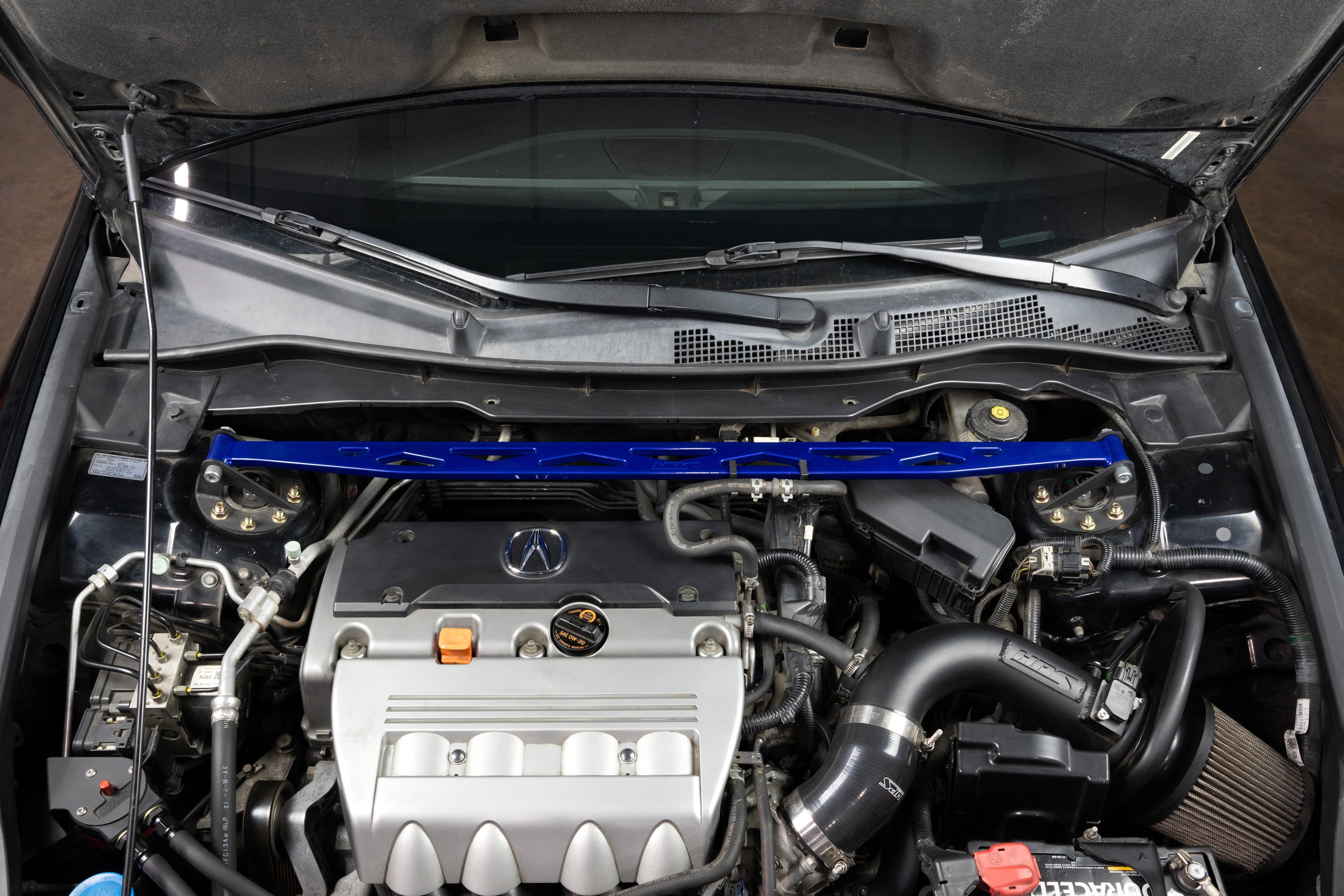 HPS Performance Front Strut Bar 42-119BL Blue - 42-119BL