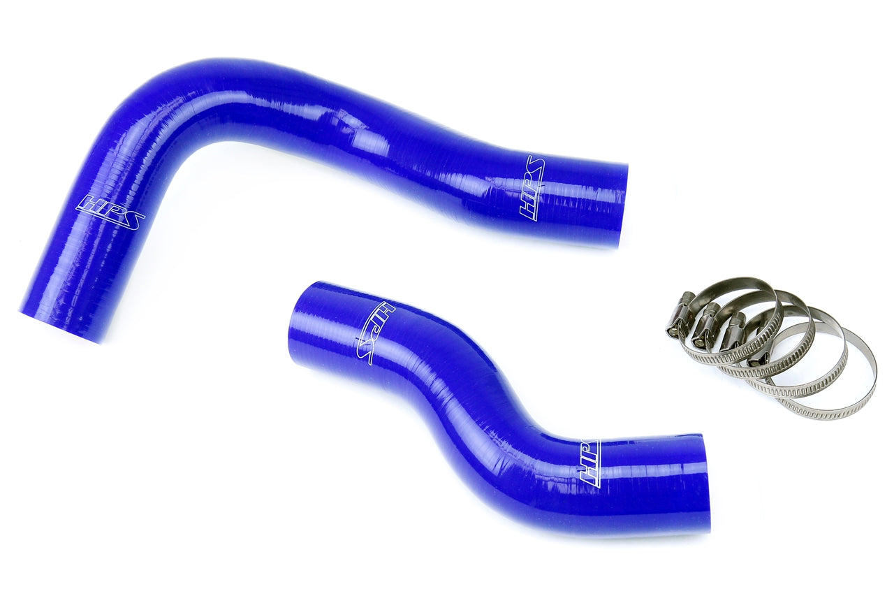 HPS Performance Hps Silicone Radiator Coolant Hose Kit 57 1270 Blue Blue - 57-1270-BLUE
