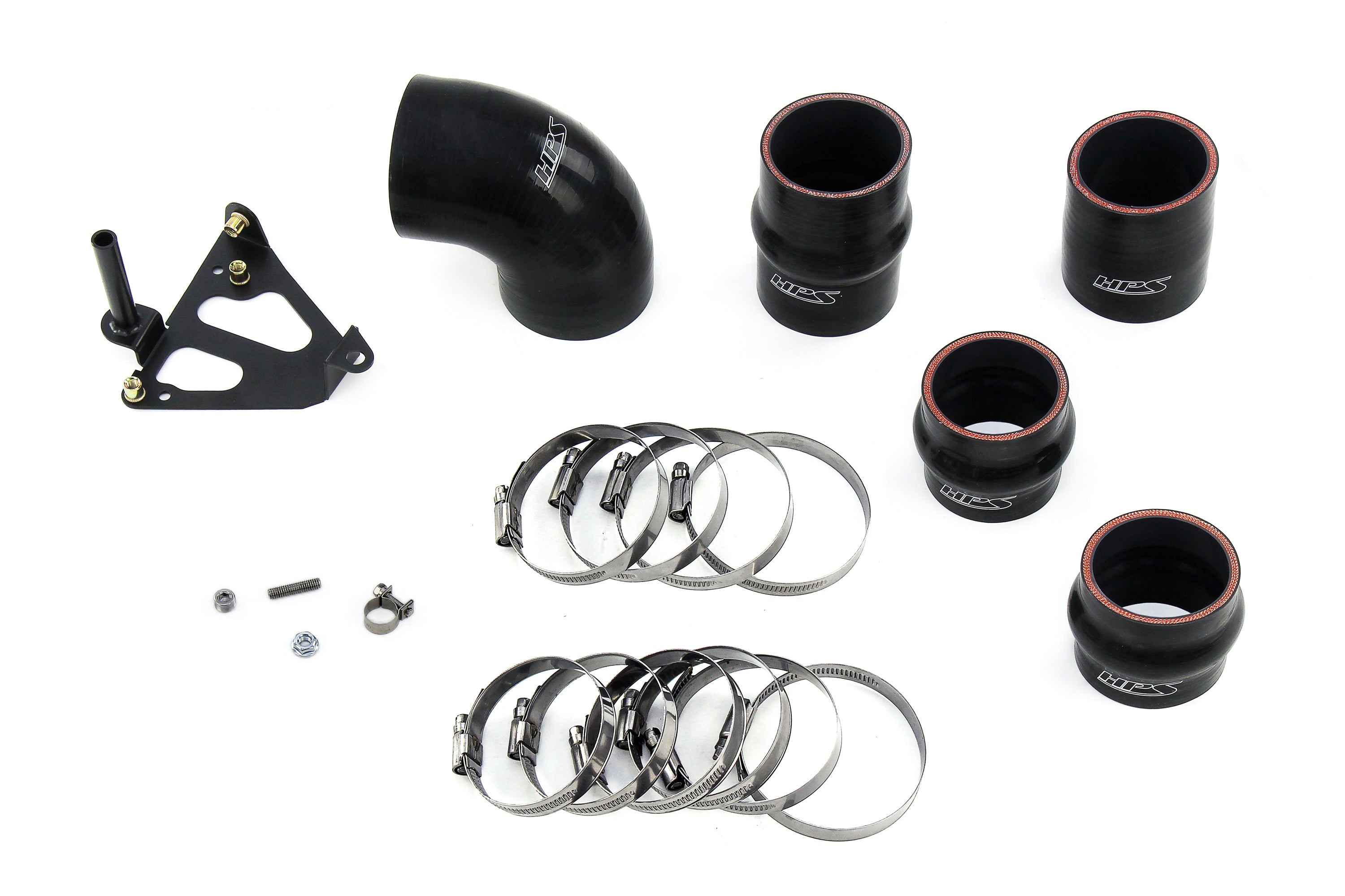 HPS Performance Hot and Cold Side Charge Pipe Kit 17-133P Polished - 17-133P