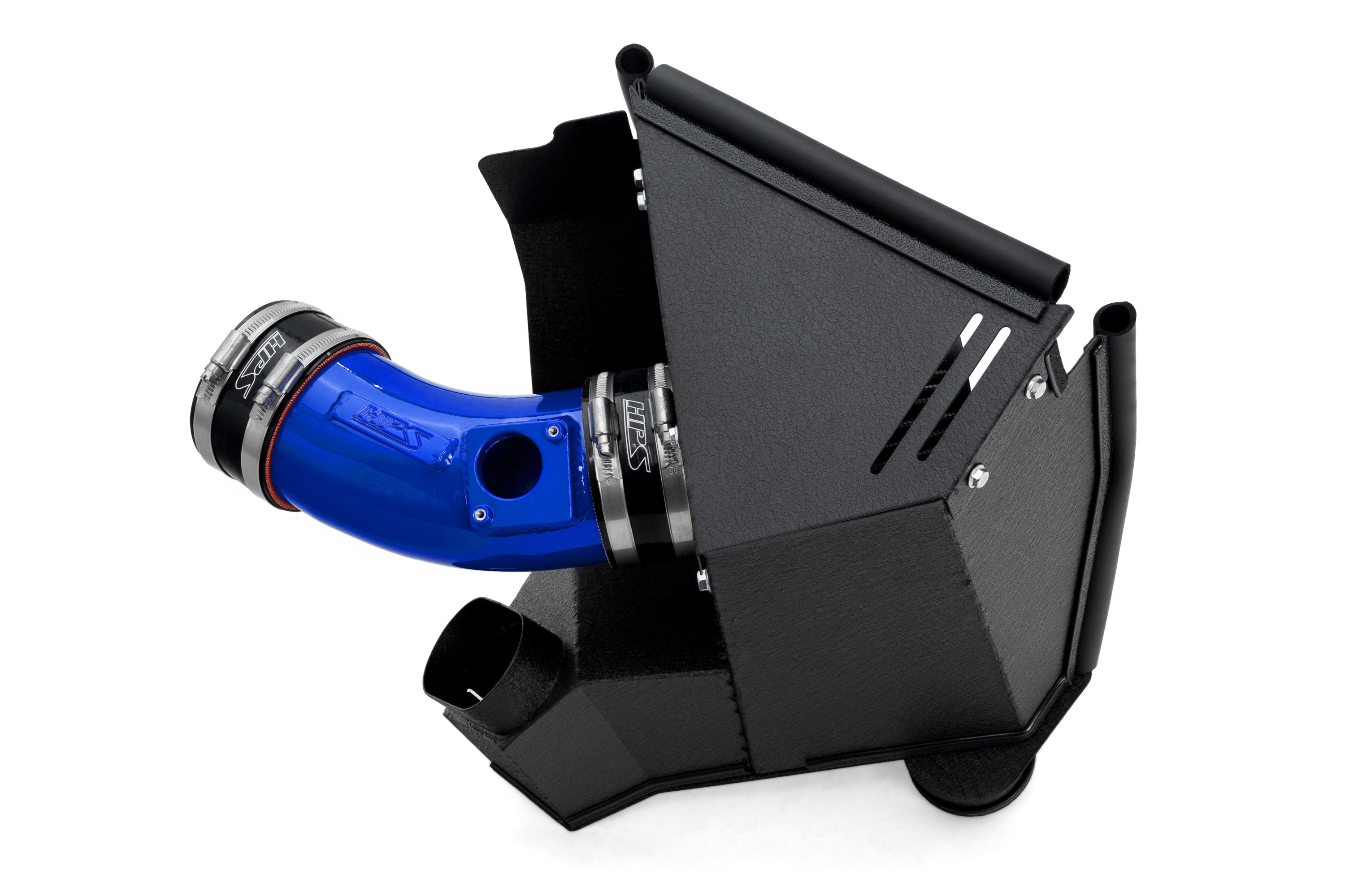 HPS Performance Air Intake Kit With Heat Shield 827-783BL Blue - 827-783BL