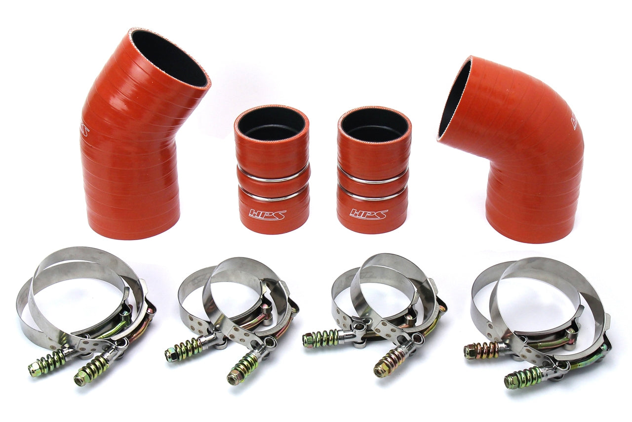 HPS Performance Hps Silicone Intercooler Boot Kit 57 1574 Orange - 57-1574