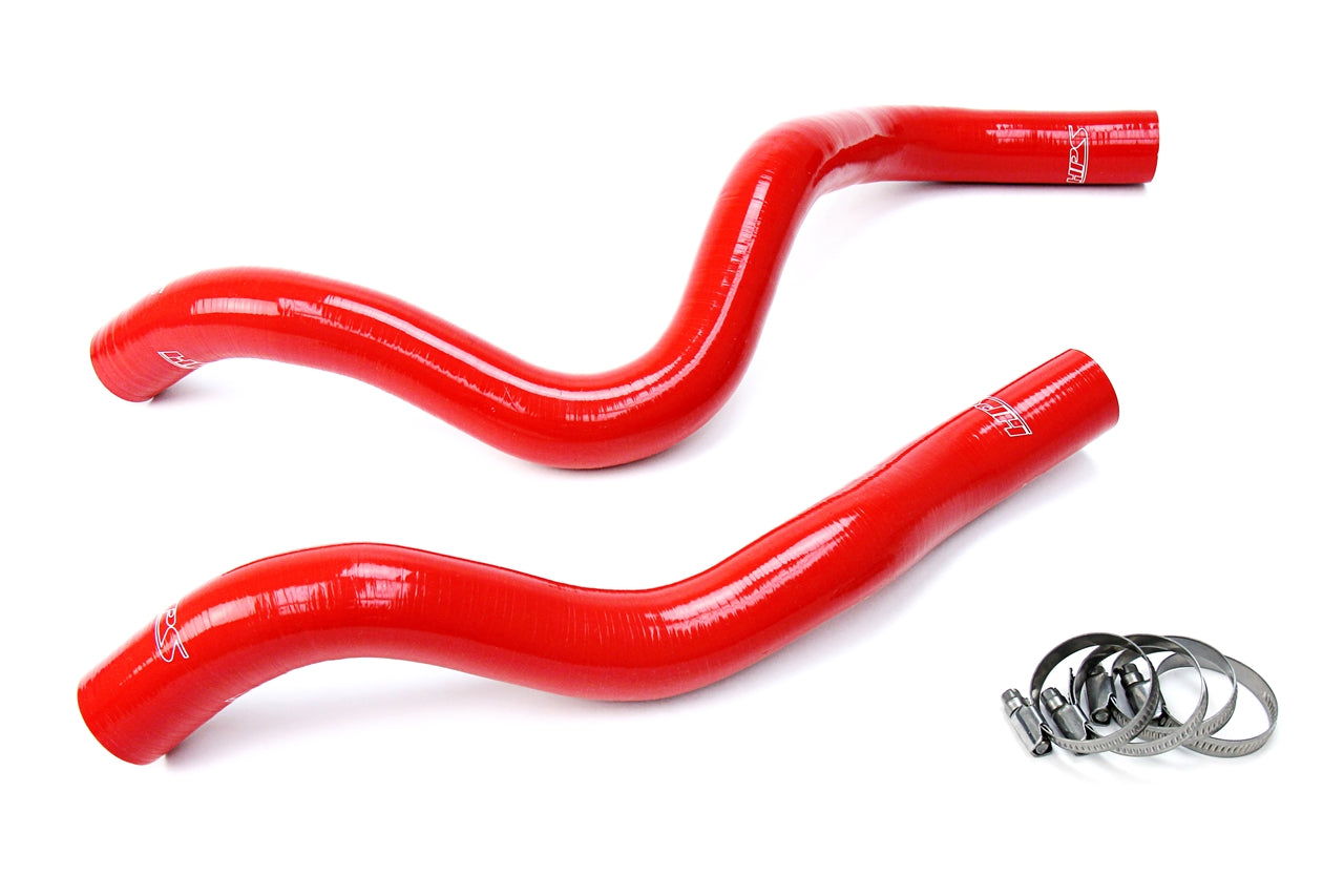 HPS Performance Hps Silicone Radiator Coolant Hose Kit 57 1677 Red Red - 57-1677-RED
