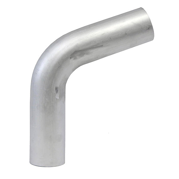 HPS Performance Hps Aluminum Elbow Tubing 70 Degree, 4 1/2" Od, 6" Clr, 6" Legs At70 450 Clr 6 Mill Finish - AT70-450-CLR-6