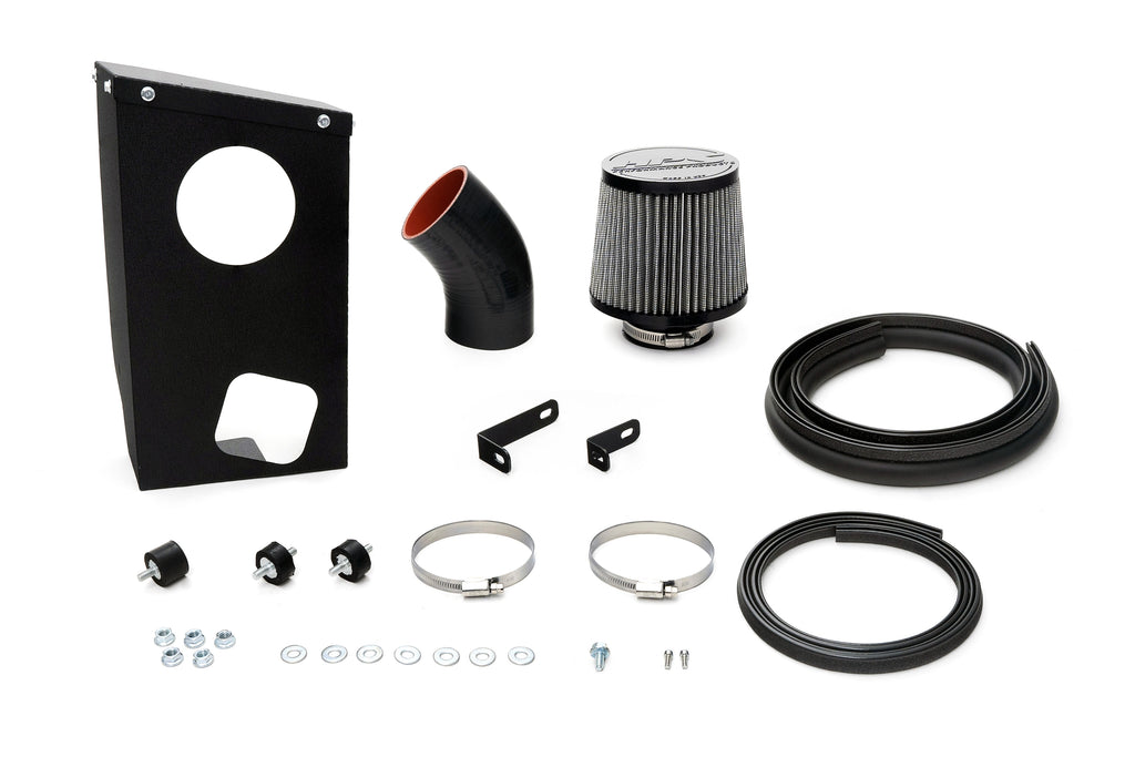 HPS Performance Air Intake Kit With Heat Shield 827-768P Polished - 827-768P