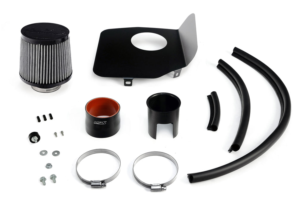 HPS Performance Air Intake Kit With Heat Shield 827-740BL Blue - 827-740BL