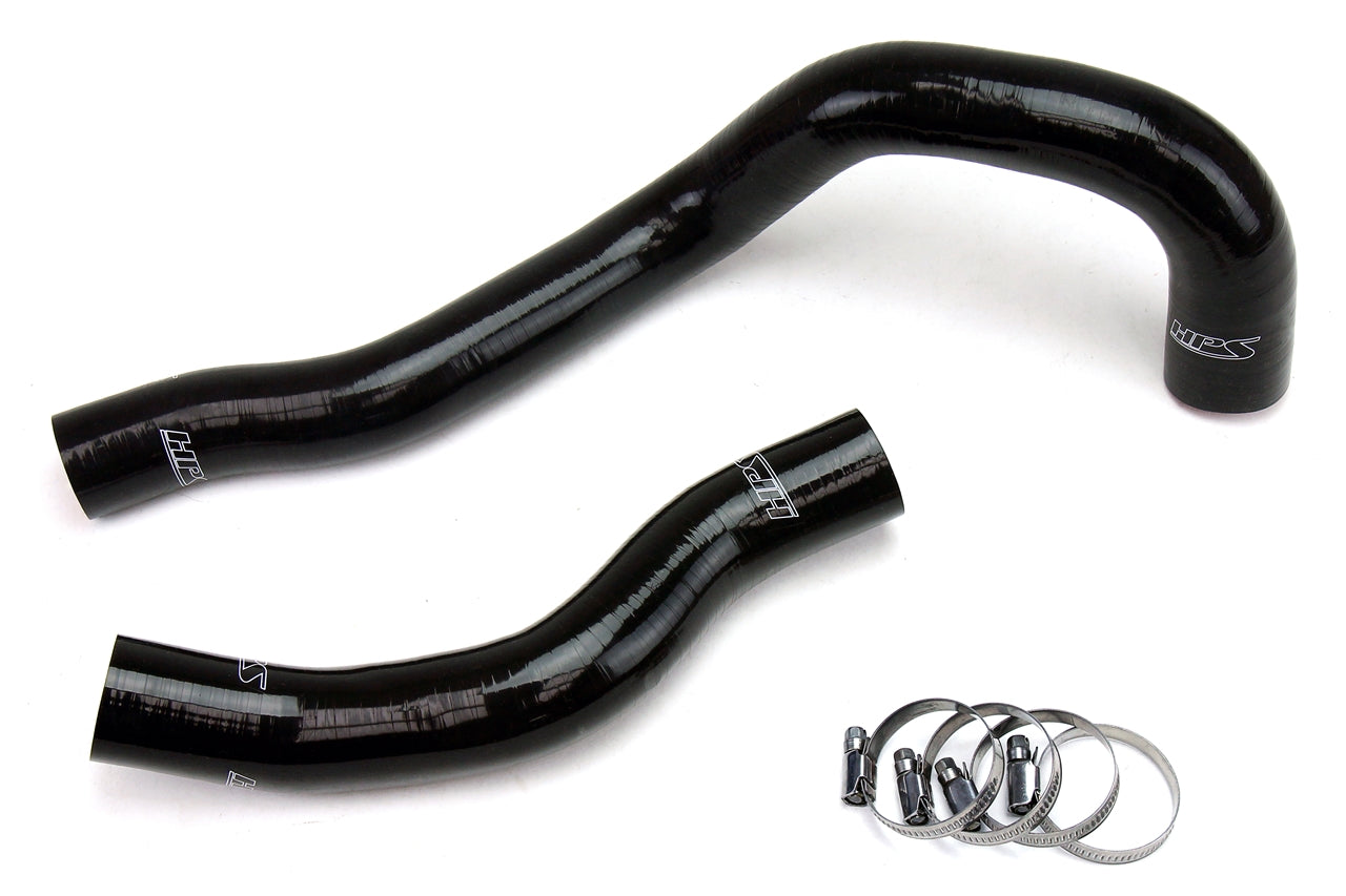 HPS Performance Hps Silicone Radiator Coolant Hose Kit 57 1225 Blk Black - 57-1225-BLK