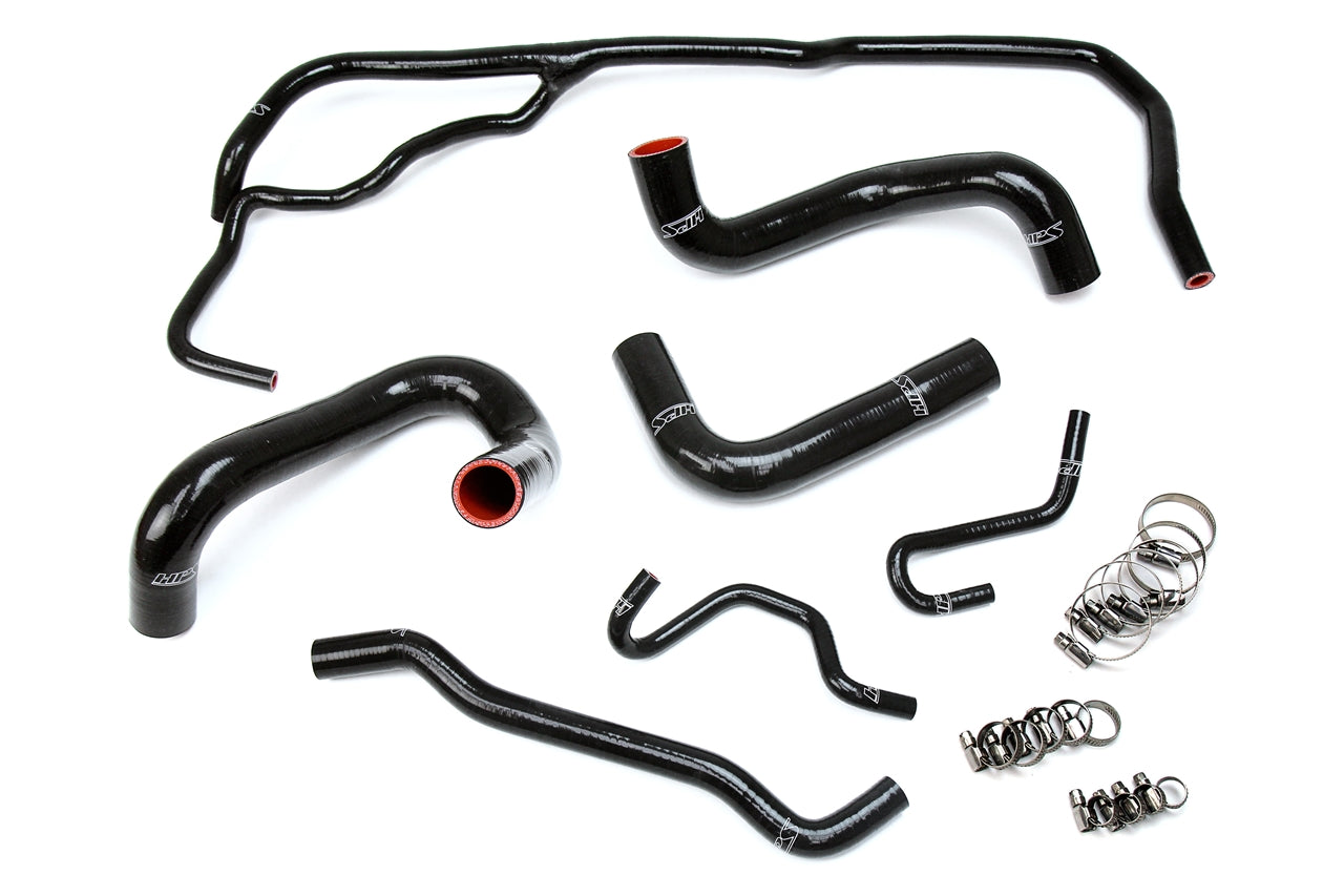 HPS Performance Hps Silicone Radiator Coolant Hose Kit 57 1725 Blk Black - 57-1725-BLK