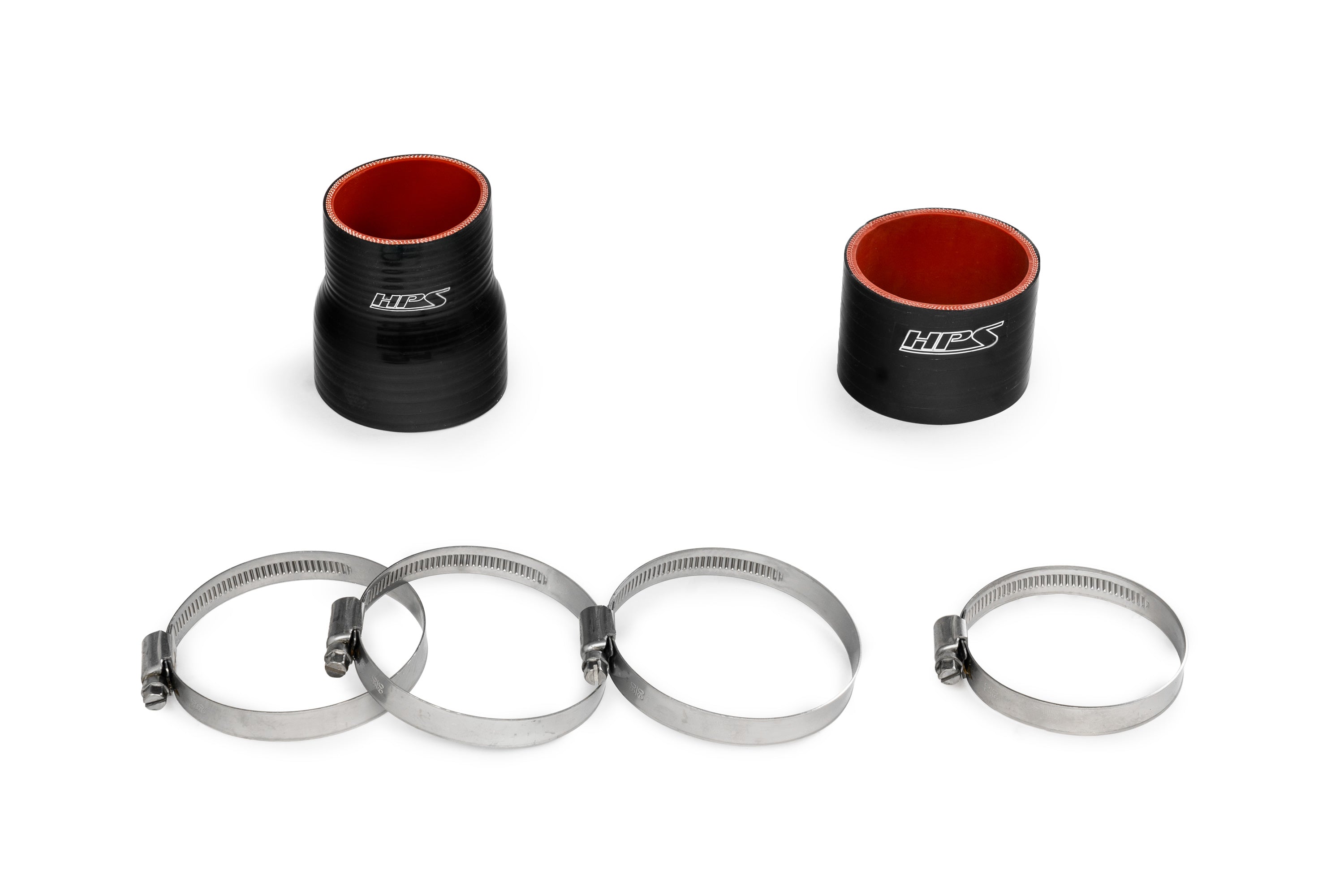 HPS Performance Throttle Body Inlet Elbow Charge Pipe Kit 17-151WB Black - 17-151WB