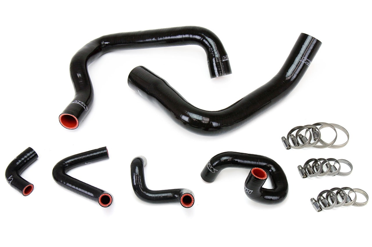 HPS Performance Hps Silicone Radiator And Heater Coolant Hose Kit 57 1010 Blk Black - 57-1010-BLK