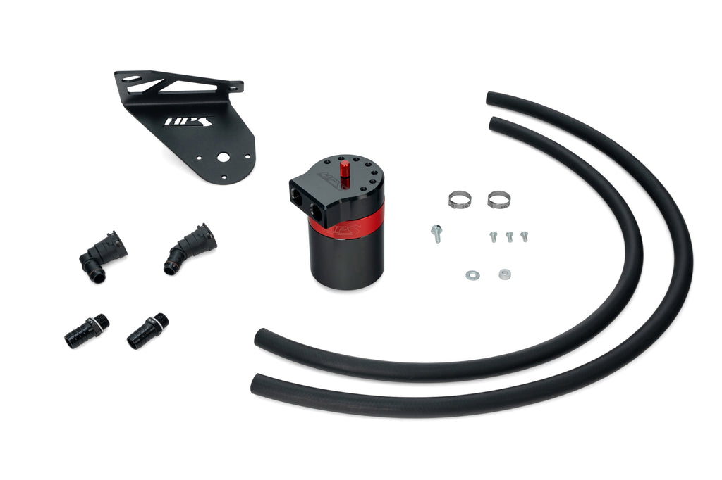 HPS Performance Oil Catch Can Kit 860-028 Red - 860-028