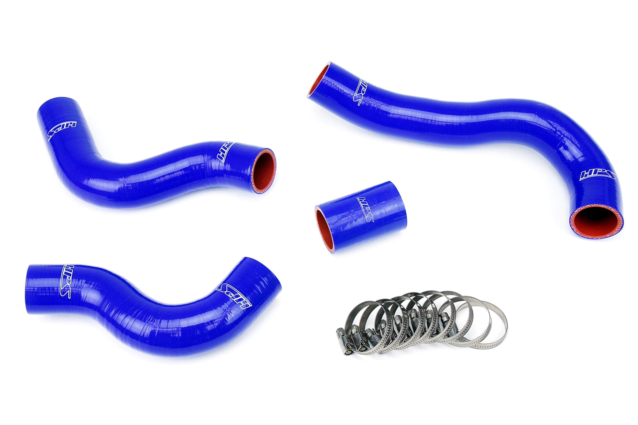 HPS Performance Hps Silicone Radiator Coolant Hose Kit 57 1847 Blue Blue - 57-1847-BLUE