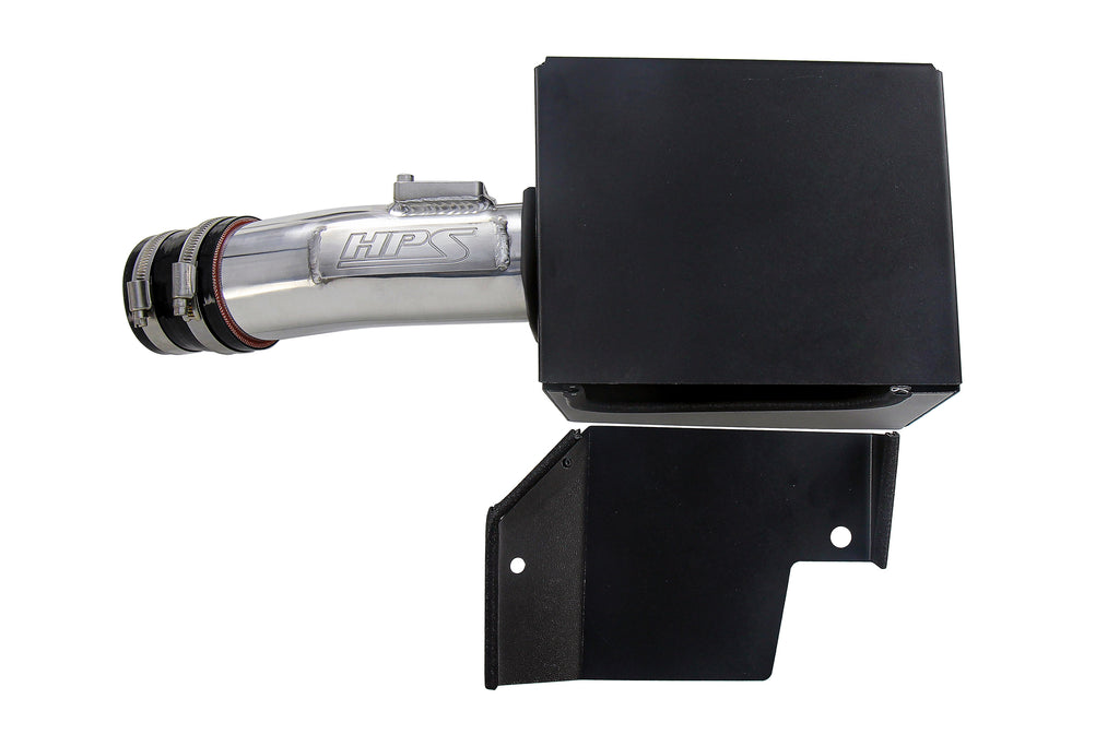 HPS Performance Air Intake Kit With Heat Shield 827-406P Polished - 827-406P