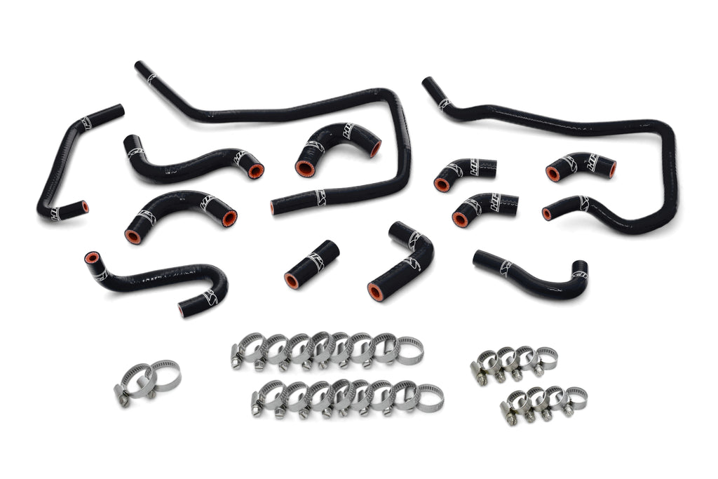 HPS Performance Hps Silicone Ancillary Coolant Hose Kit 57 1805 Blk Black - 57-1805-BLK