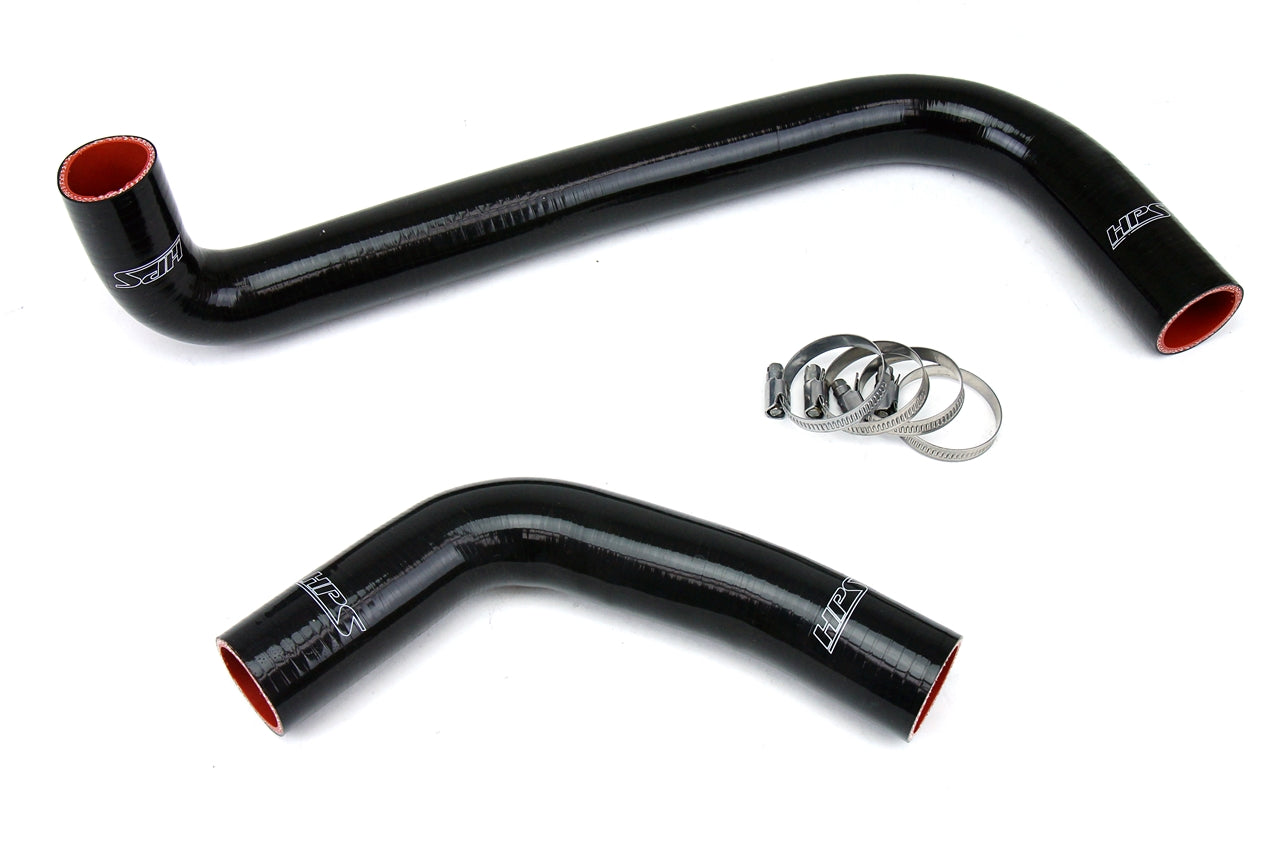 HPS Performance Hps Silicone Radiator Coolant Hose Kit 57 1204 Blk Black - 57-1204-BLK